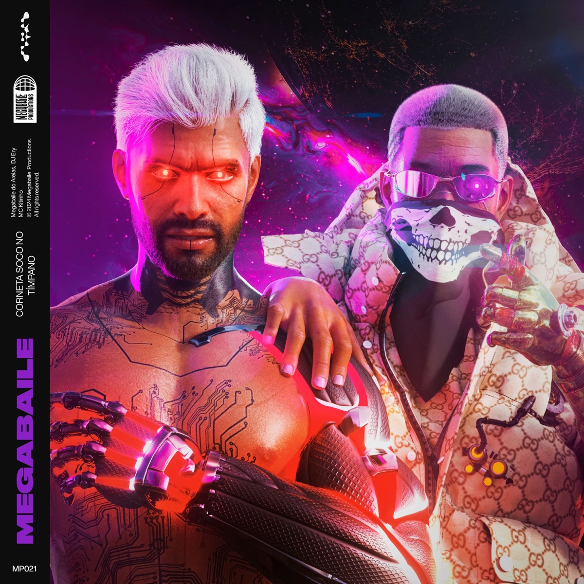 CORNETA SOCO NO TÍMPANO (feat. Mc Kitinho) - Single by DJ Ery & Megabaile do Areias album cover