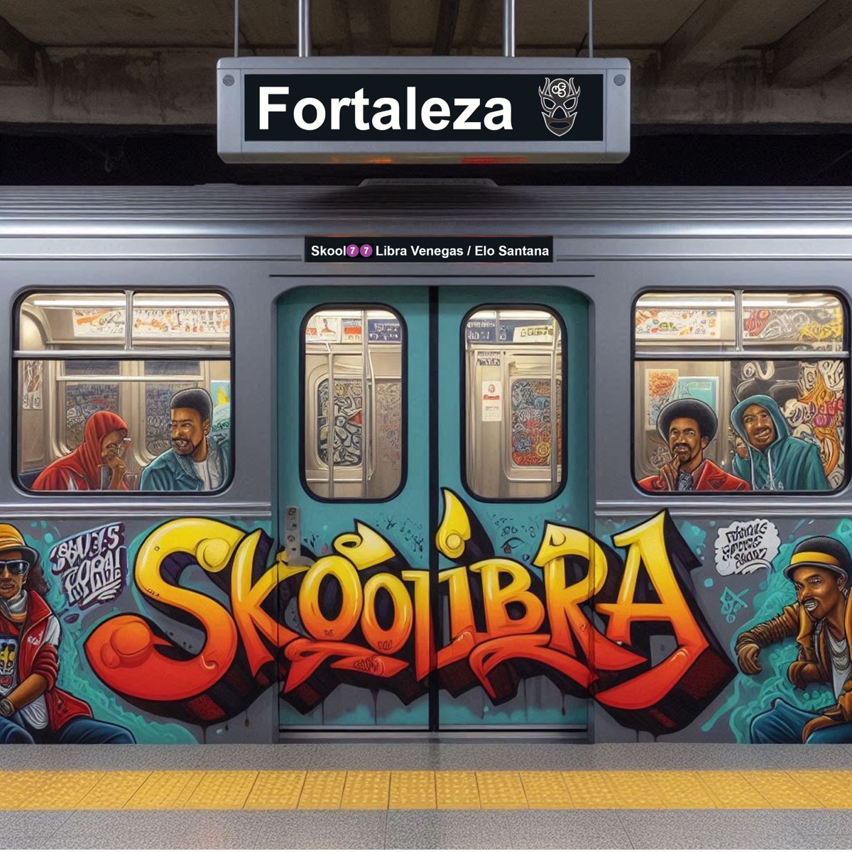 Fortaleza - Single by Skool 77, Libra Venegas & Elo Santana album cover