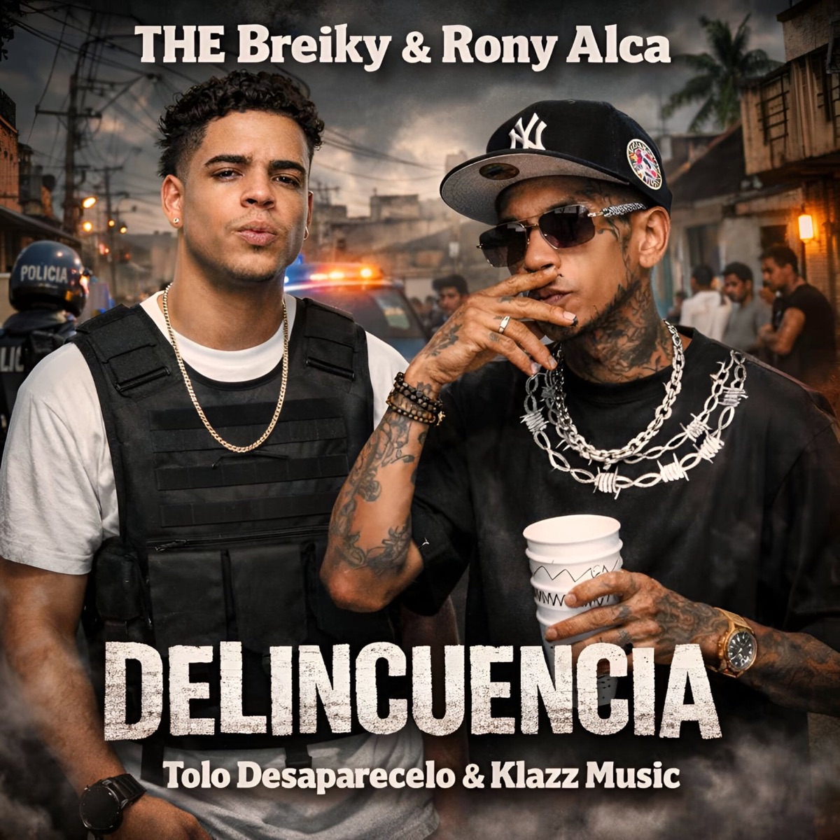 Delincuencia - Single by The Breiky, Rony Alca, TOLO DESAPARECELO & Klazz Music album cover
