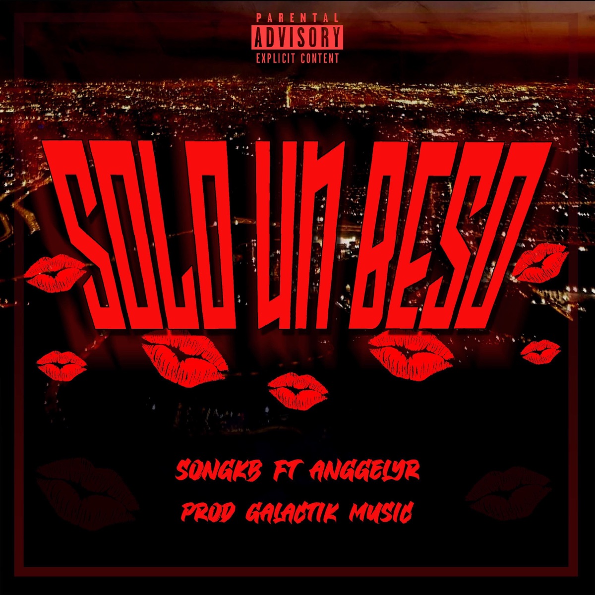 Solo un Beso - Single by SongKB Mc & Anggelyr album cover