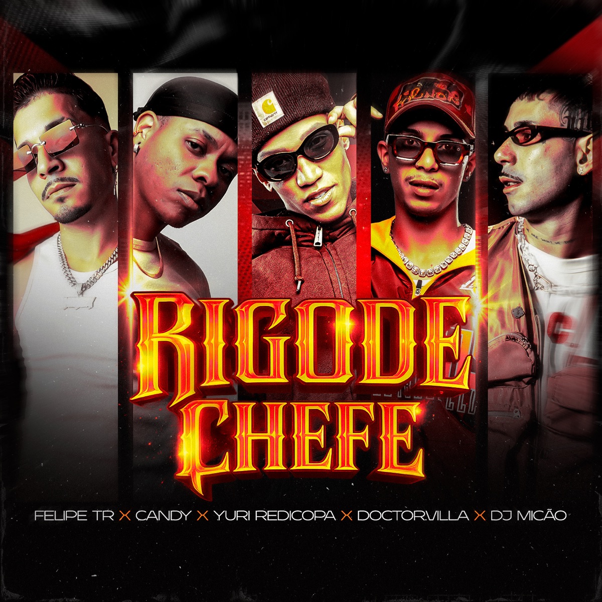 Bigode Chefe (feat. Yuri Redicopa) - Single by Felipe TR, Mc Candy, Doctor.Villa & Dj Micão album cover