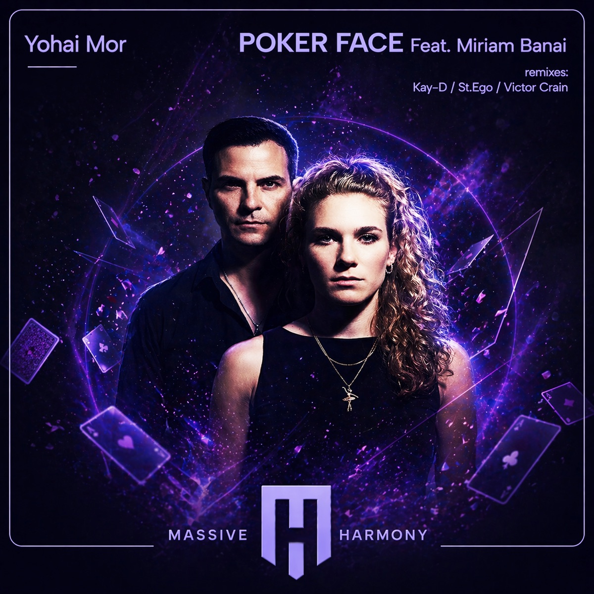 Poker Face (Victor Crain Remix) [feat. Miriam Banai] - Single by Yohai Mor & Victor Crain album cover