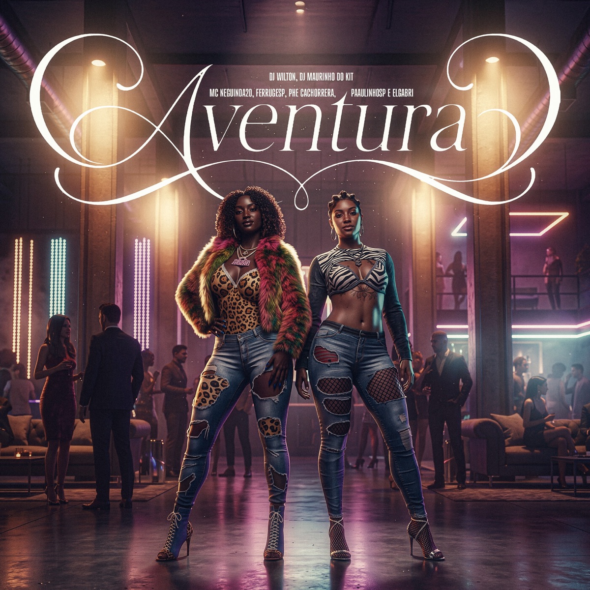 Aventura (feat. Mc Ferrugem SP, MC PAAULINHO SP, Mc Gabriel Pj & Honaiser) - Single by DJ Wilton, Mc Phe Cachorrera, MC Neguin da 20 & DJ Maurinho do Kit album cover