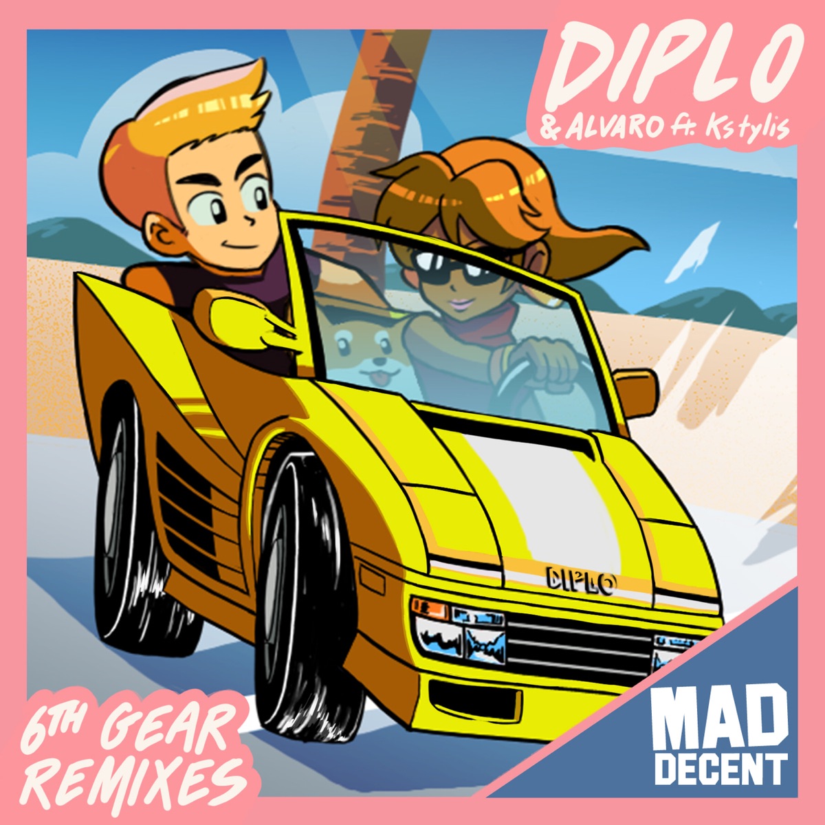 6th Gear (Remixes) [feat. Kstylis] - EP by Diplo & Alvaro album cover
