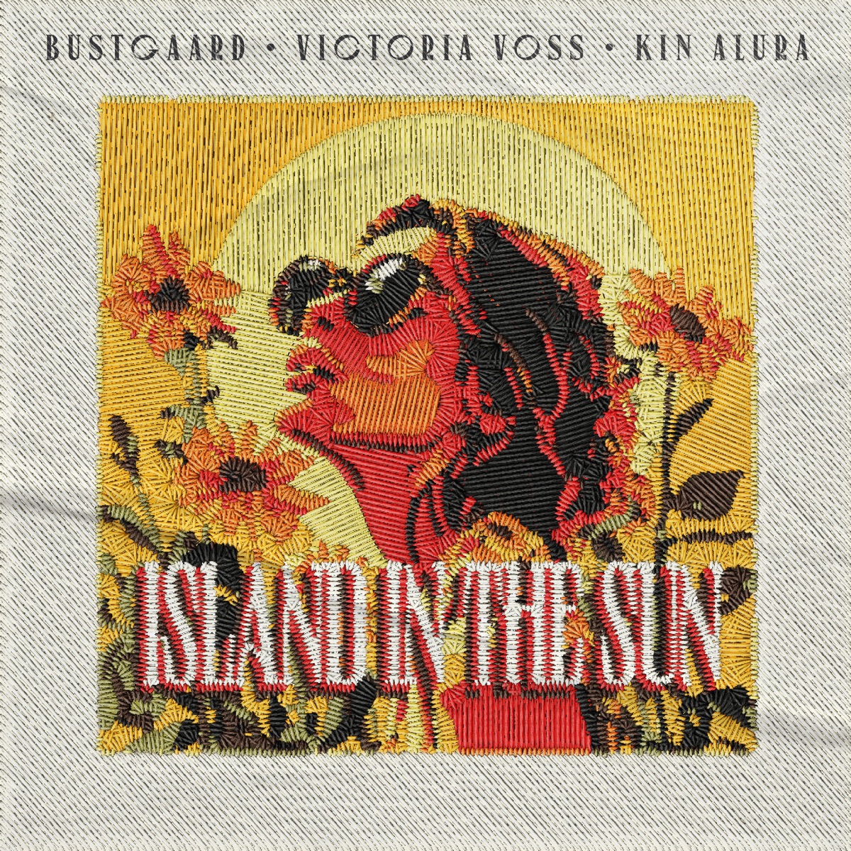 Island In The Sun - Single by BUSTGAARD, Victoria Voss & Kin Alura album cover