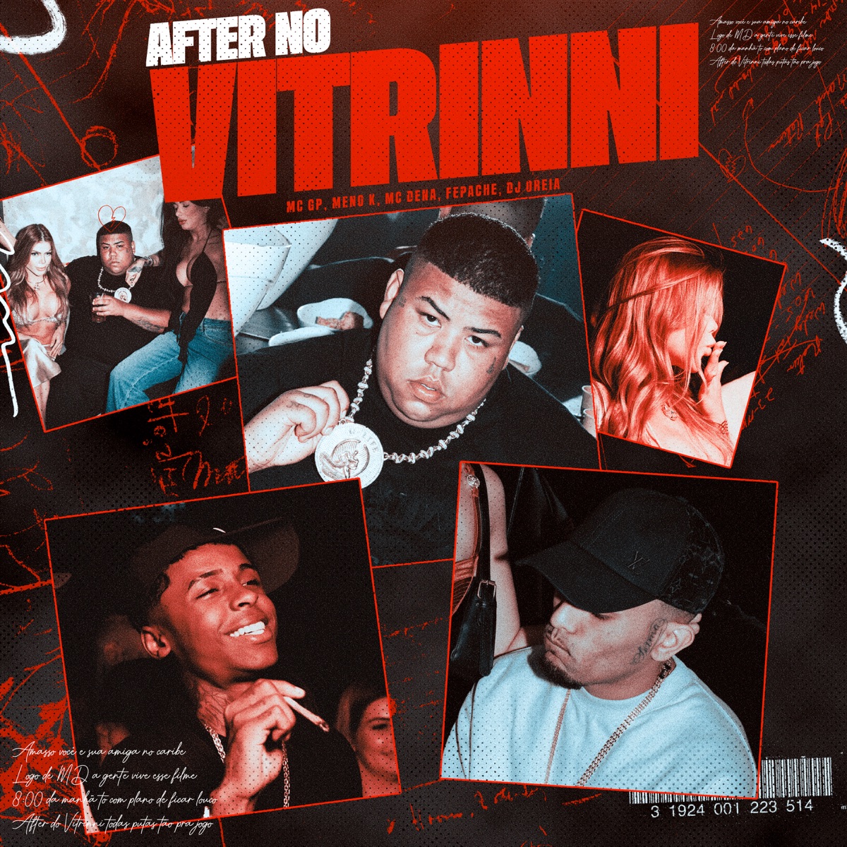 After no Vitrinni (feat. Fepache & DJ Oreia) - Single by Mc GP, MC Meno K & Mc Dena album cover