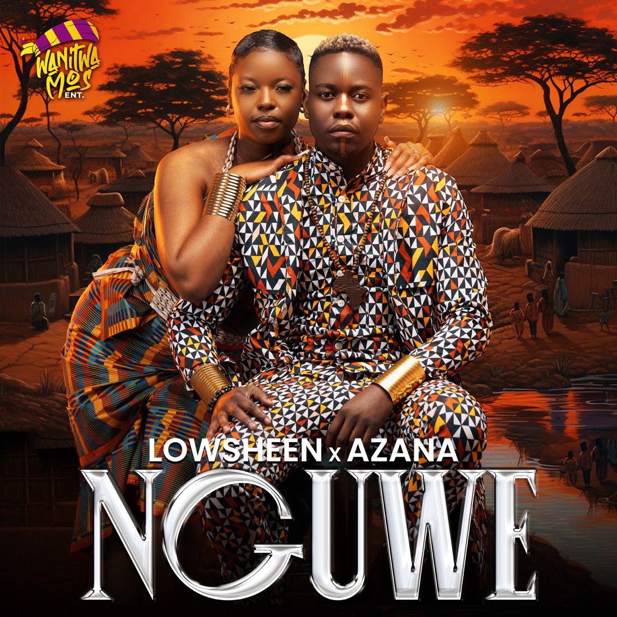 Nguwe (feat. Azana) - Single by Lowsheen album cover