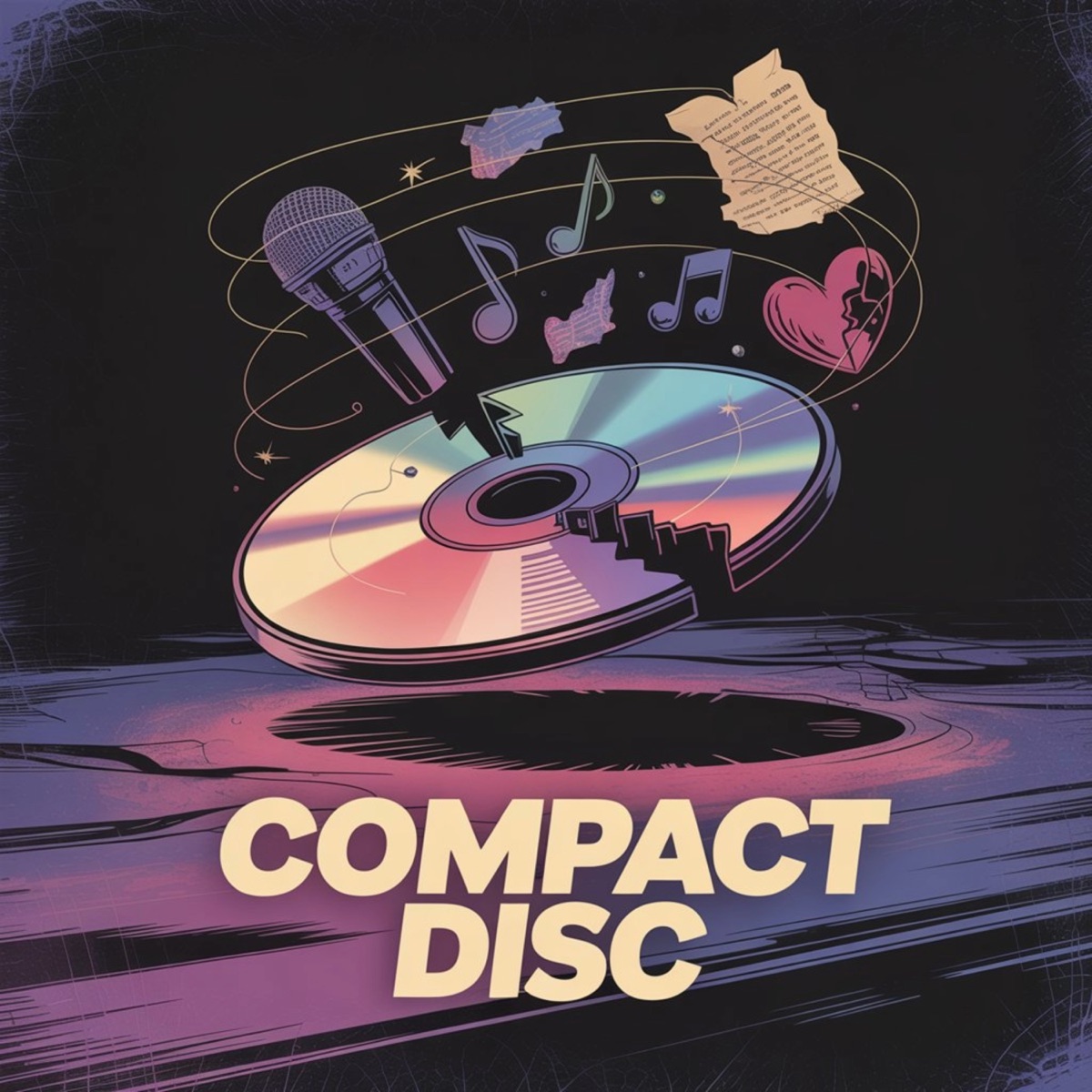 Compact Disc by Ayush Vatsa album cover