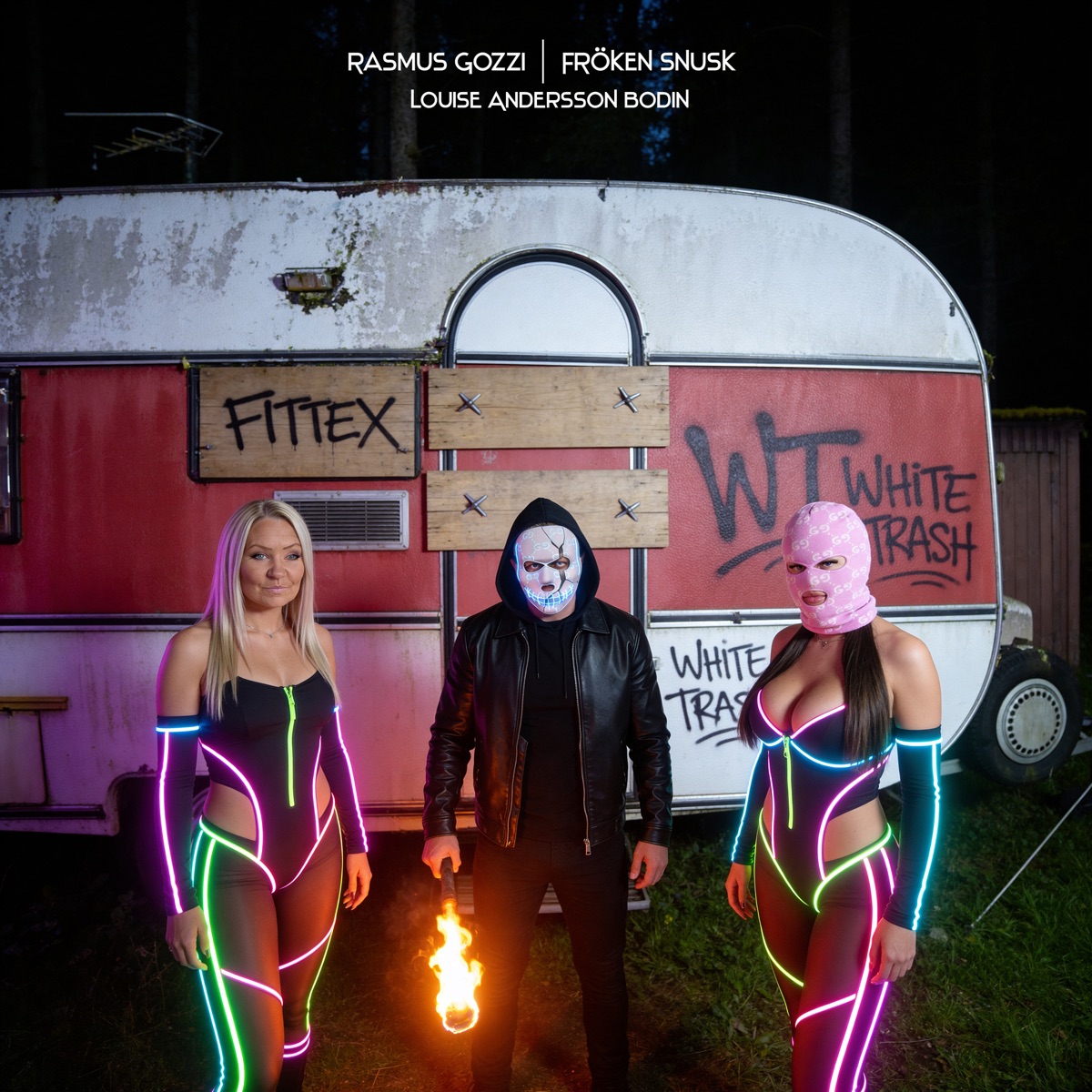 Fittex - Single by Rasmus Gozzi, FRÖKEN SNUSK & Louise Andersson Bodin album cover