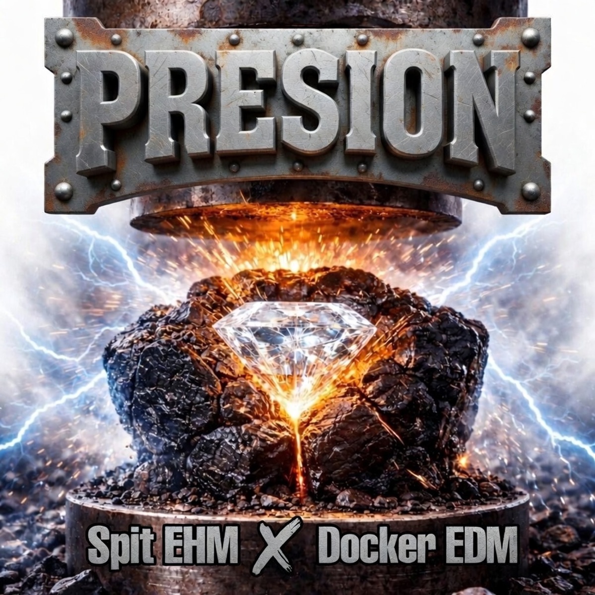 Presión - Single by Spit EHM & Docker EDM album cover
