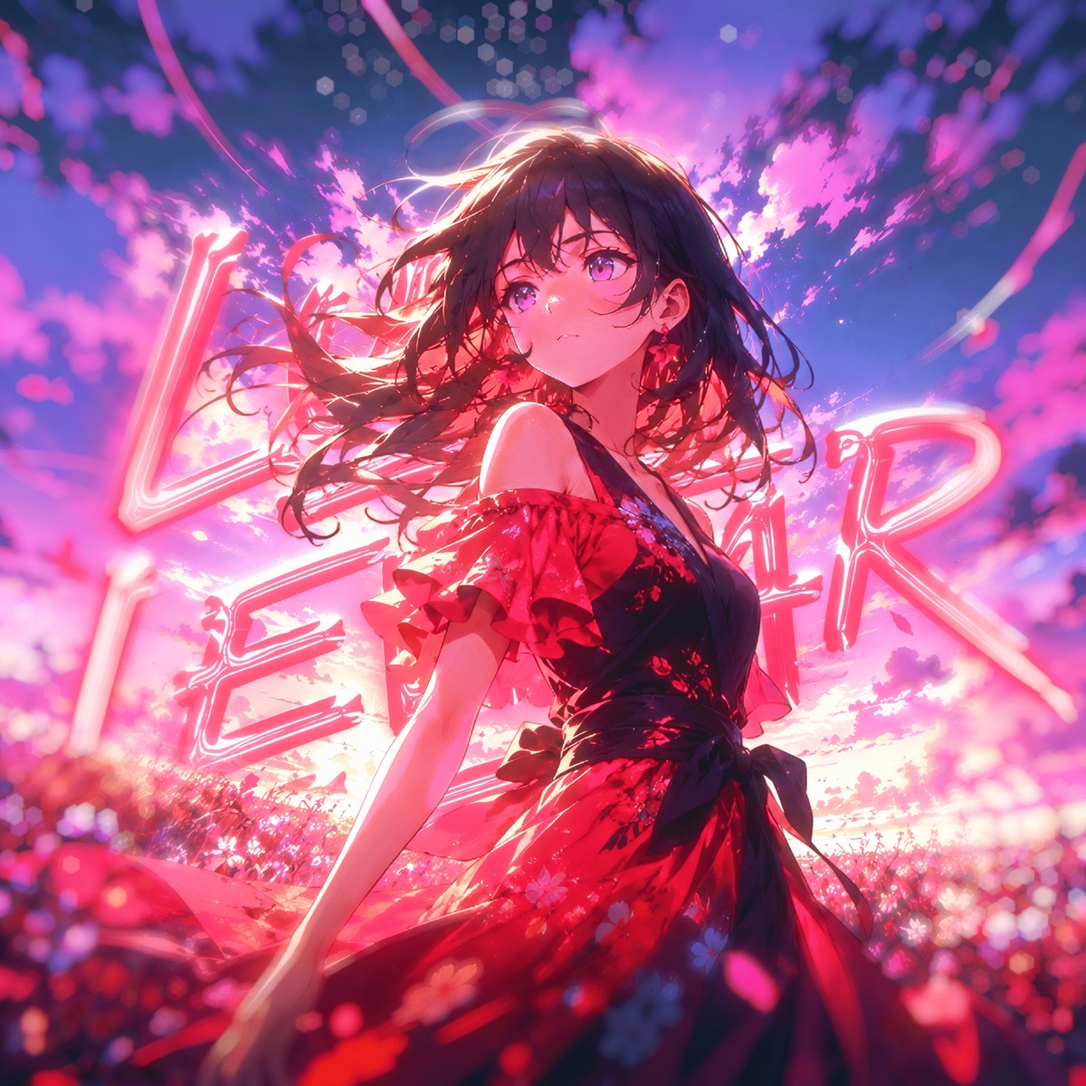 LUA LEVITAR - EP by RVNGE & vultury album cover