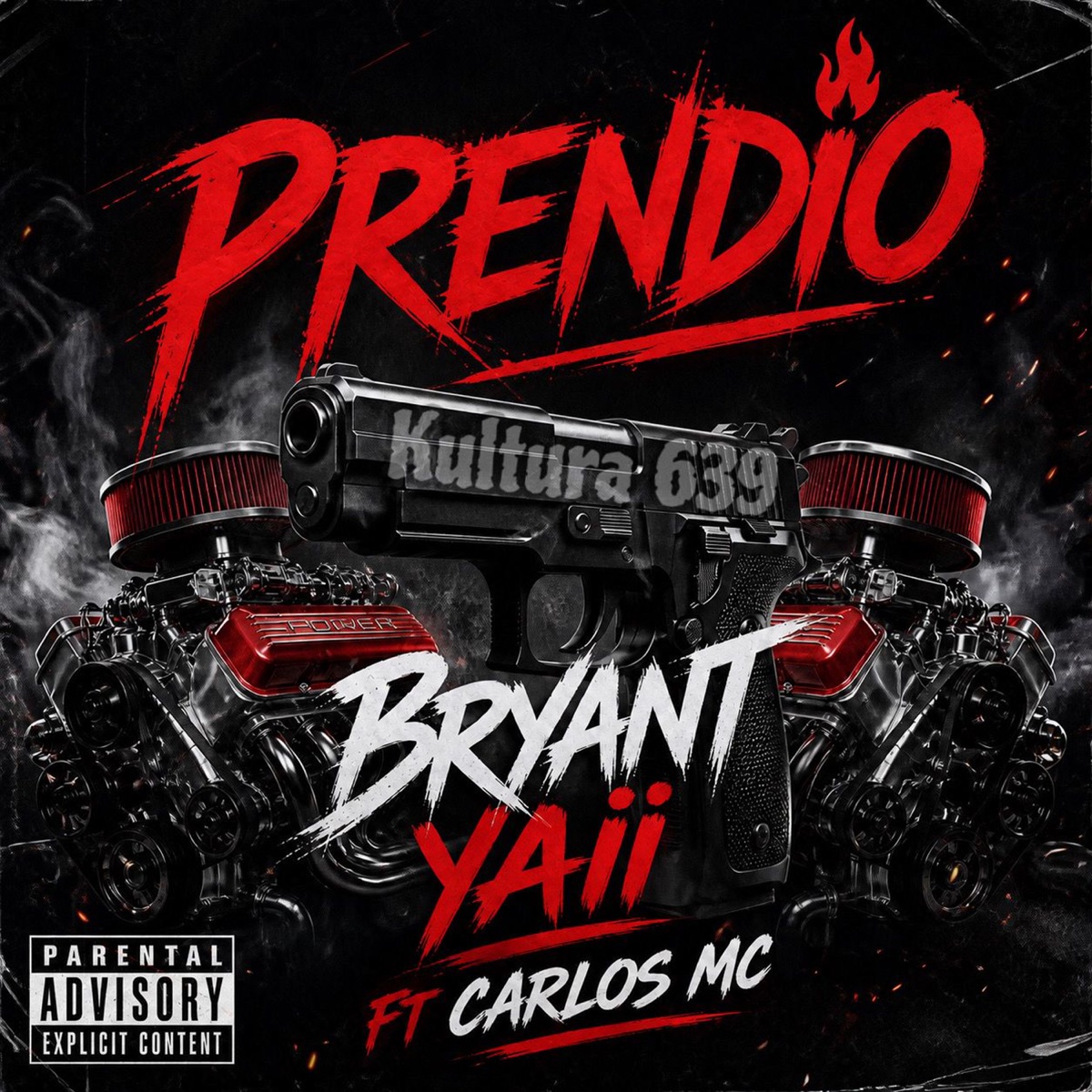 Prendio (feat. Carlos MC) - Single by KULTURA 639 & Bryant Yaii album cover