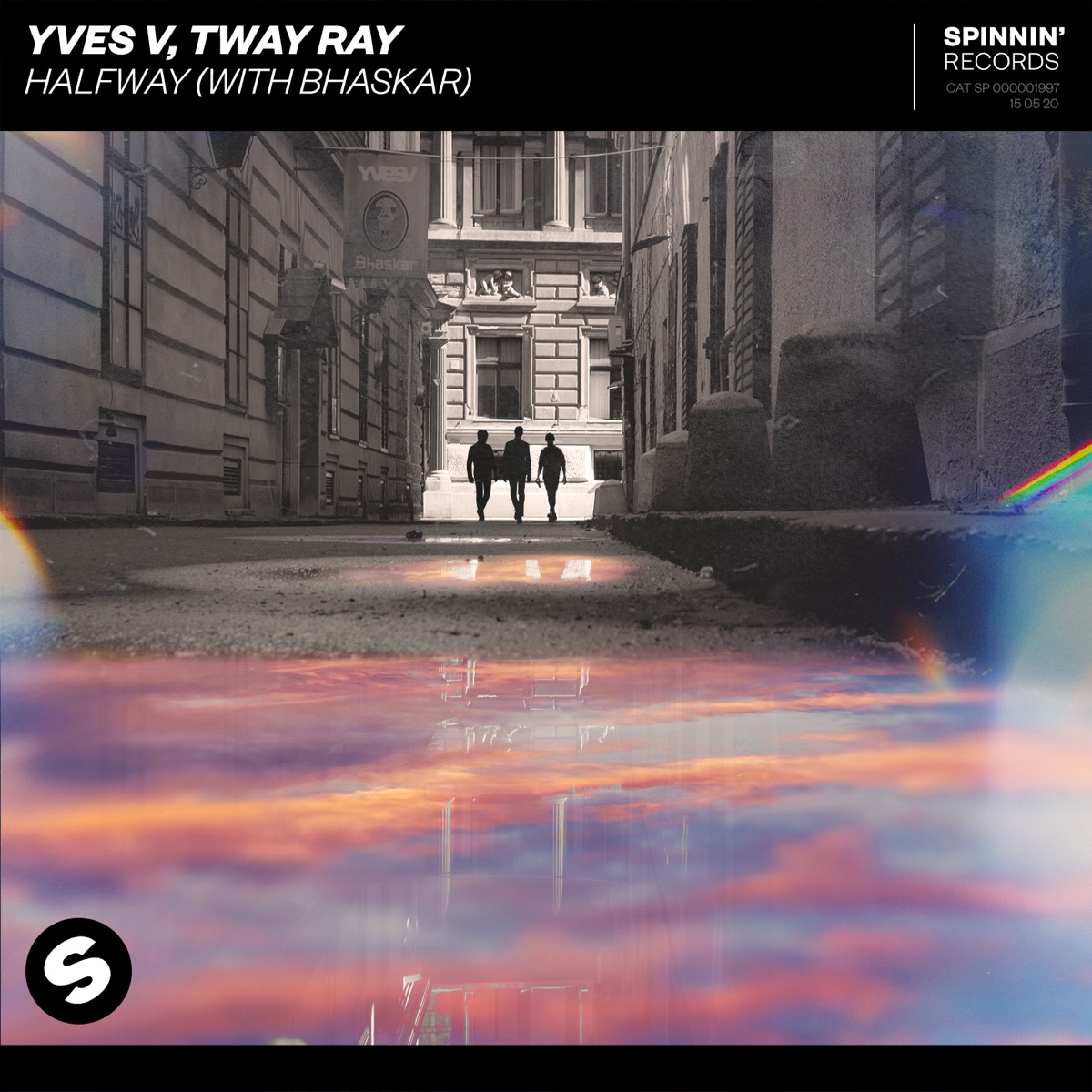 Halfway (with Bhaskar) - Single by Yves V & Twan Ray album cover