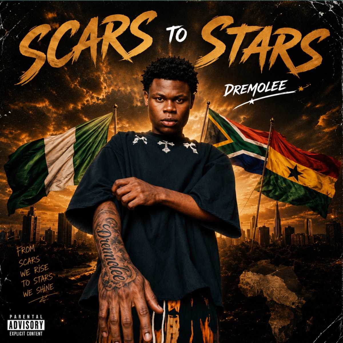 Scars to stars (Live) by dremolee album cover