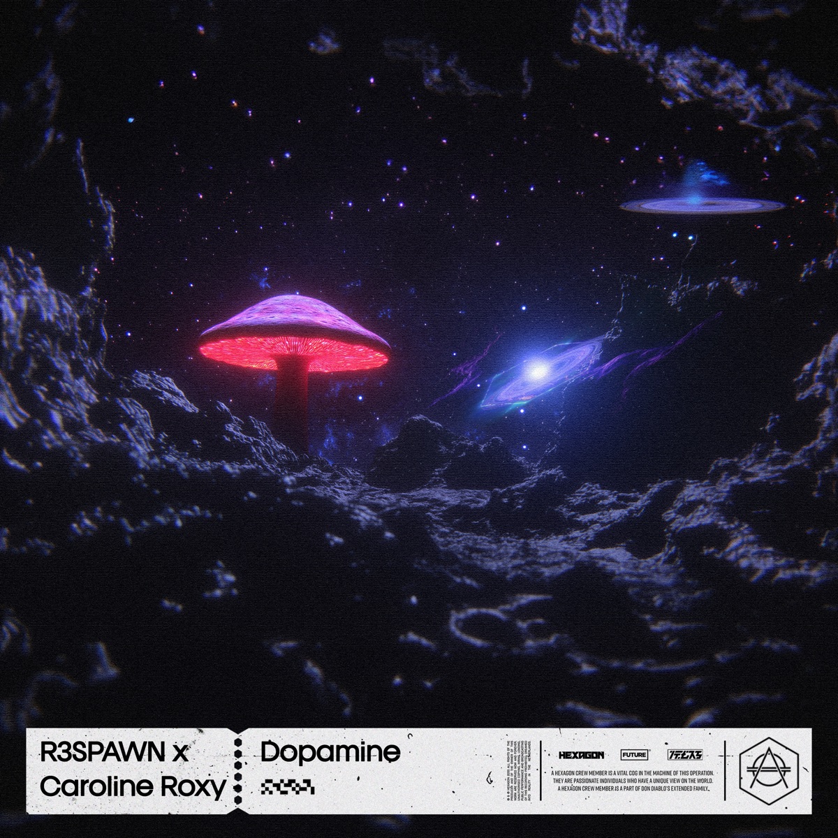 Dopamine - Single by R3SPAWN & Caroline Roxy album cover