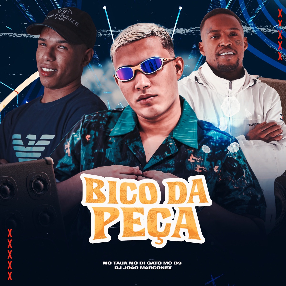 Bico Da Peça (feat. Mc B9) - Single by DJ João Marconex, Mc Tauã & Mc Digato album cover