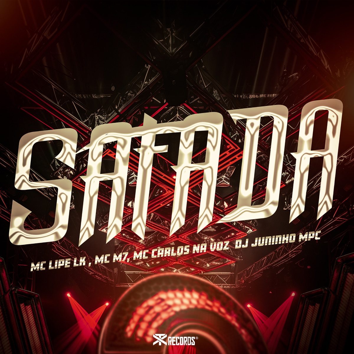 Safada - Single by MC Lipe LK, Mc M7 & MC Carlos na Voz album cover