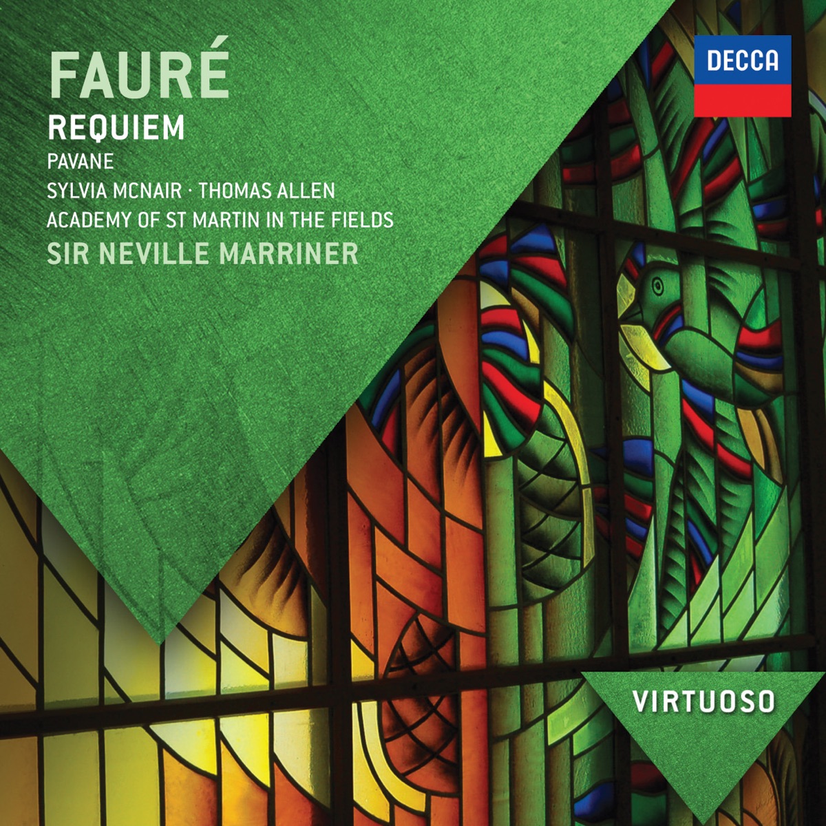 Fauré: Requiem by Sylvia McNair, Sir Thomas Allen, Academy of St Martin in the Fields Chorus, Academy of St Martin in the Fields & Sir Neville Marriner album cover