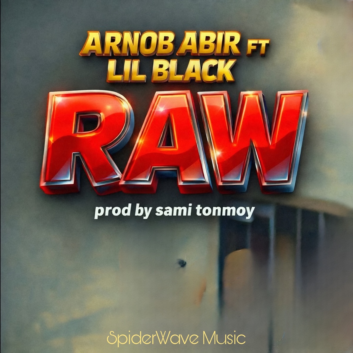 RAW - Single by Arnob Abir & Lil Black album cover