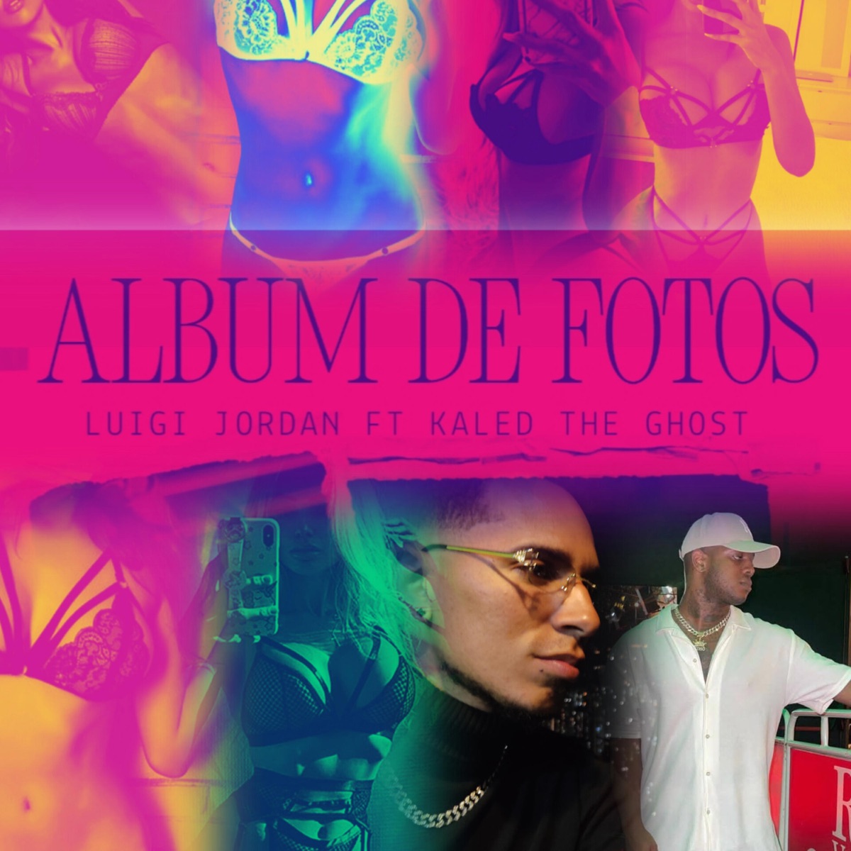 Album De Fotos (feat. Kaled the ghost) - Single by LUIGI JORDAN album cover