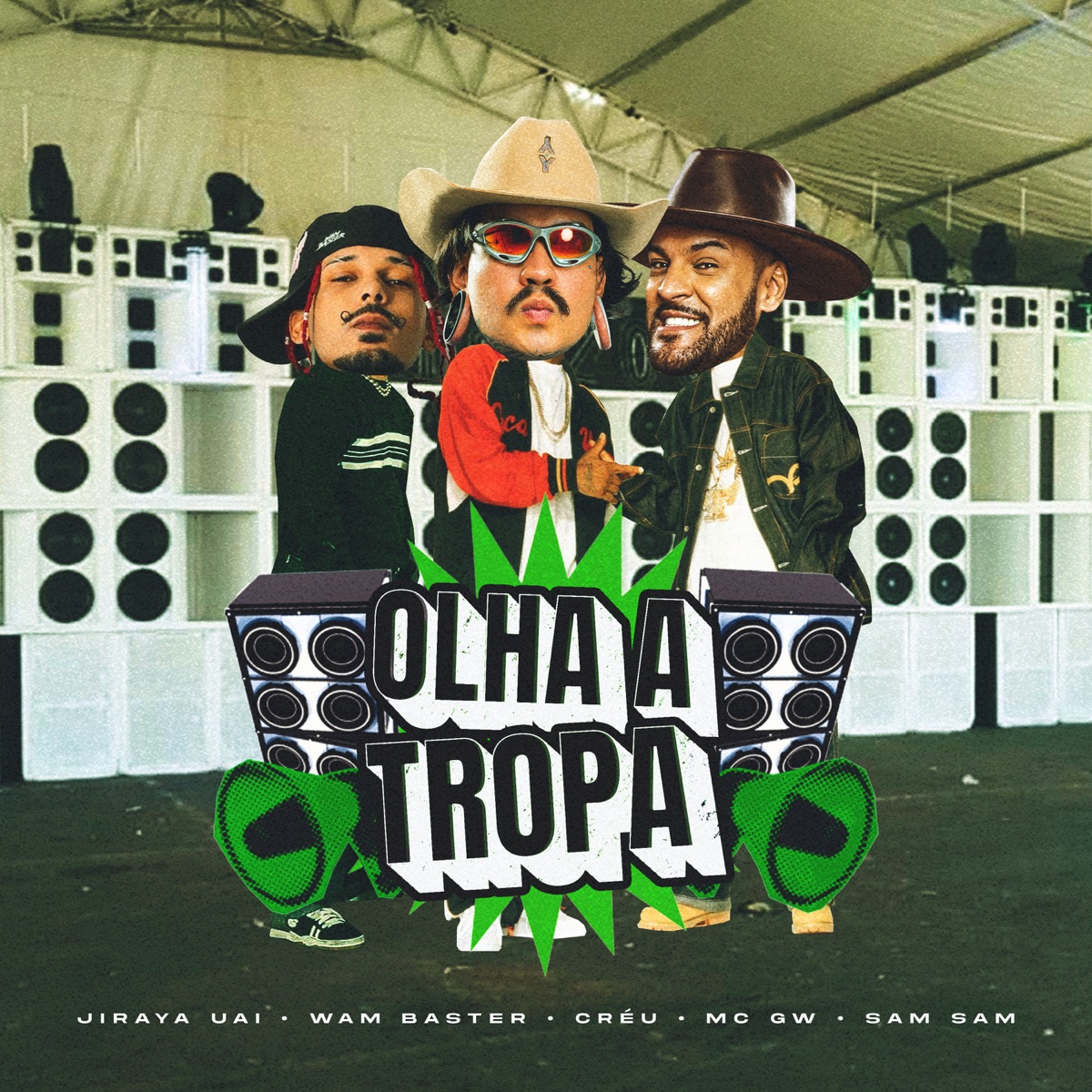 Olha a Tropa Eletrofuracao (feat. MC GW) - Single by Mc Creu & Wam Baster album cover