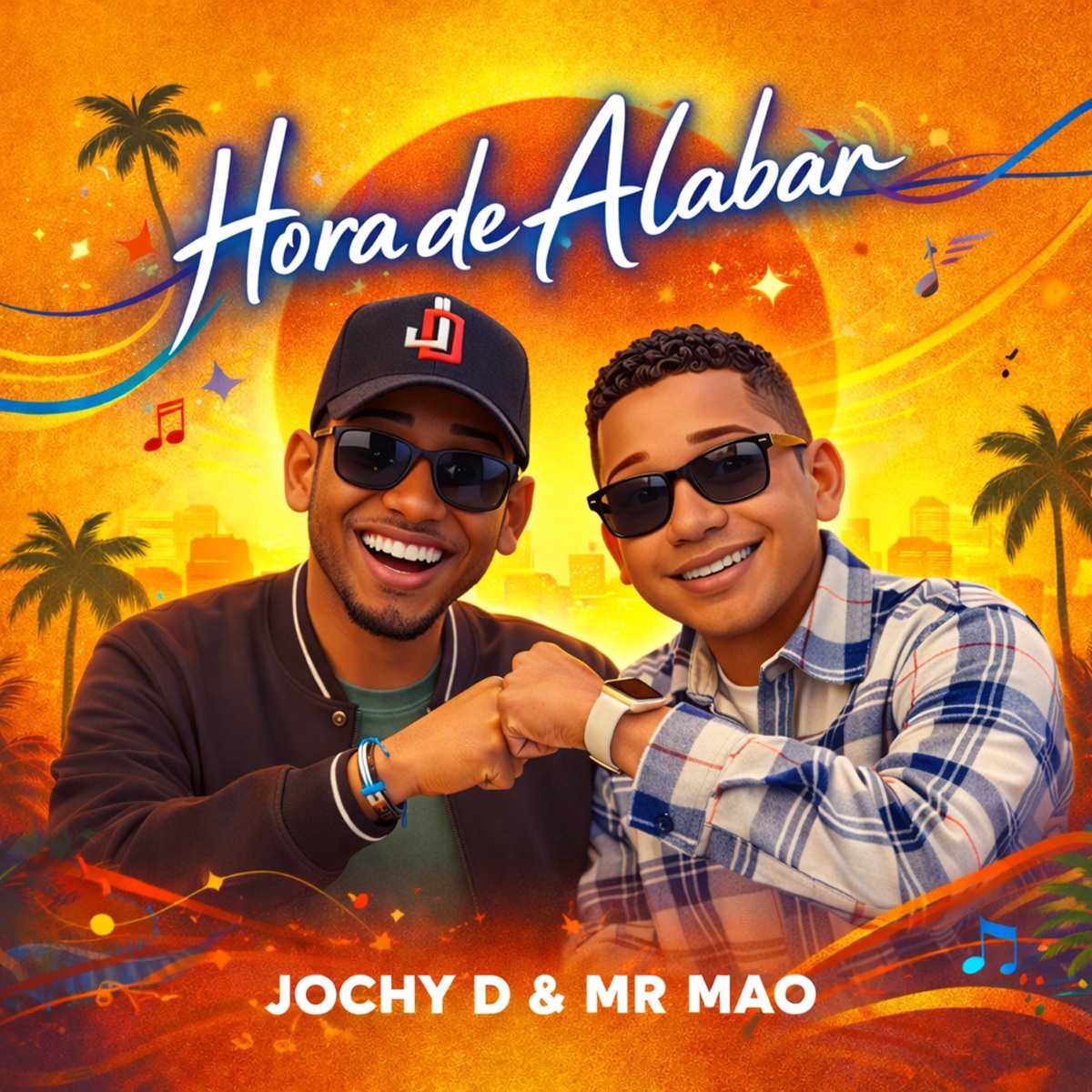 Hora de Alabar (feat. Mr Mao) - Single by Jochy D Band album cover