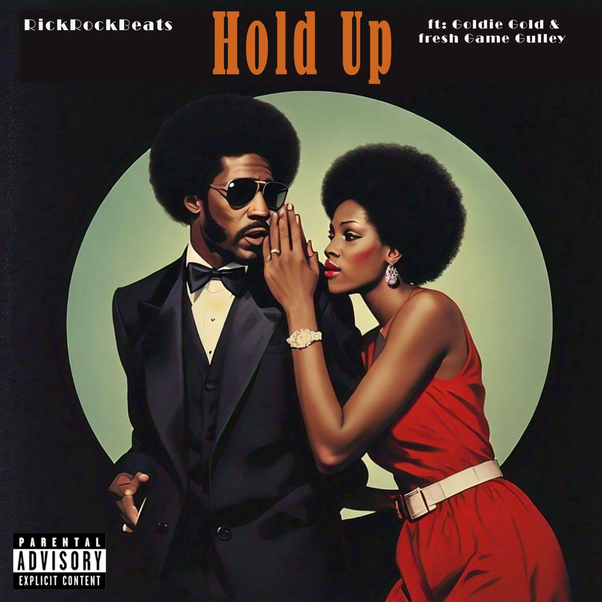 Hold UP (Mack Talk) [feat. GOLDIE GOLD & FRESH GAME GULLEY] - Single by Rick Rock Beats album cover