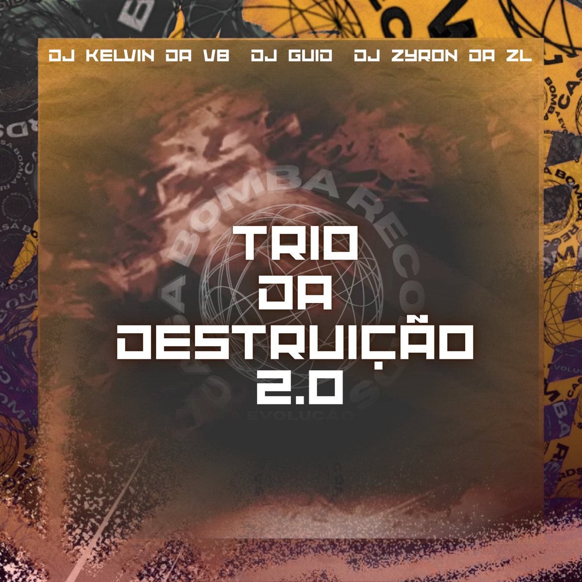 Trio da Destruição 2.0 - Single by DJ KELVIN DA VB, Dj Guid & DJ ZYRON DA ZL album cover