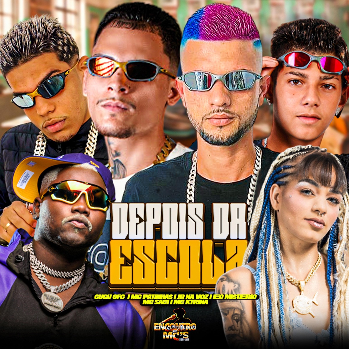 Depois da Escola (feat. Mc Saci & MC KTRINA) - Single by Eo Misterio, Jr Na Voz, Gugu Ofc & Mc Patinhas album cover