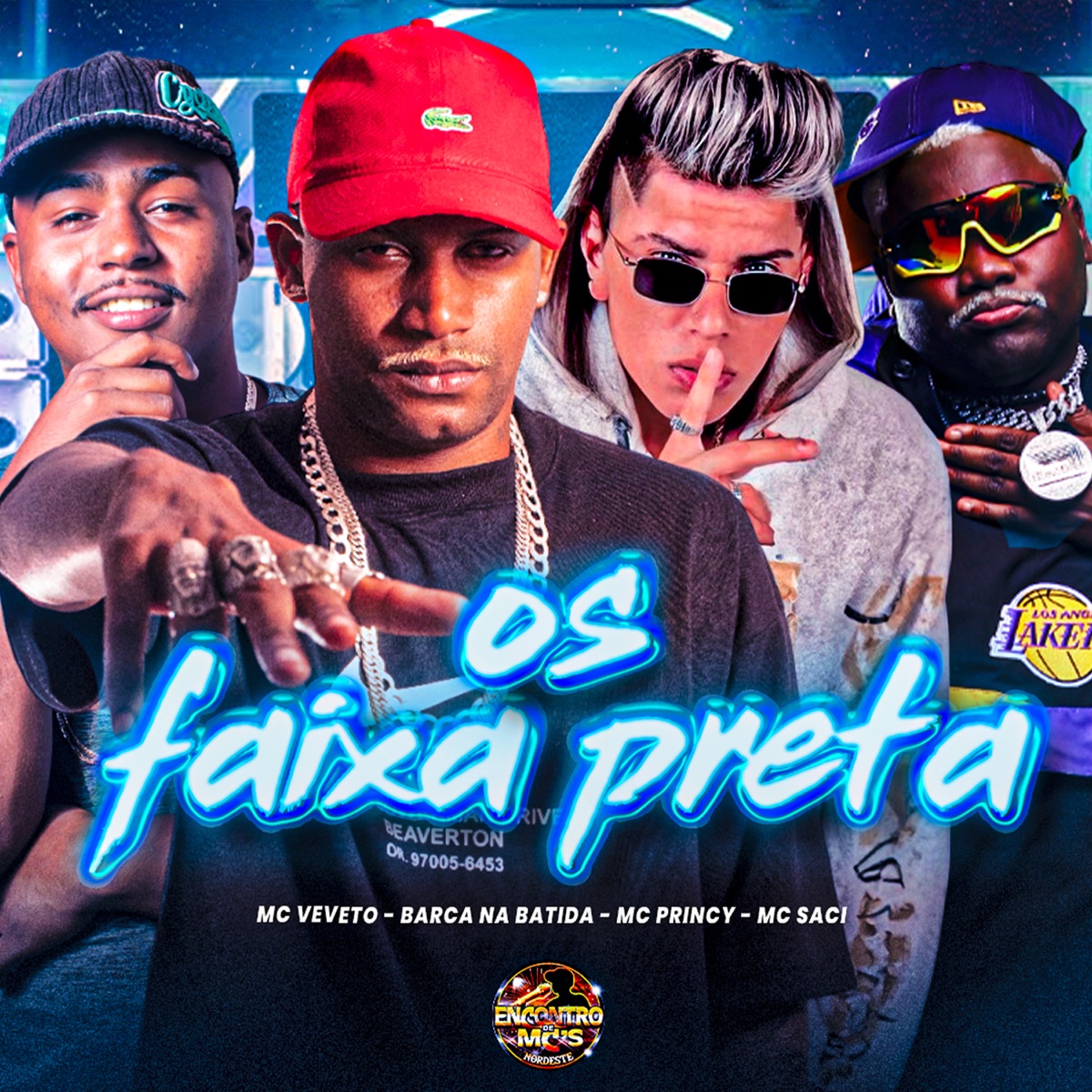 Os Faixa Preta (feat. MC Saci) - Single by Barca Na Batida, Mc Princy & Mc Veveto album cover