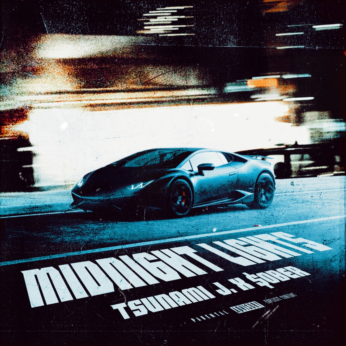 Midnight Lights - Single by Tsunami J. & $ober album cover