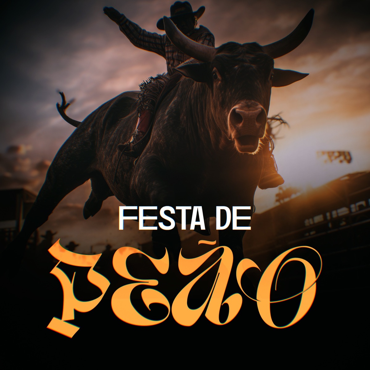 Festa De Peão - Single by Mello DJ & Dan Díaz O Vaqueiro album cover