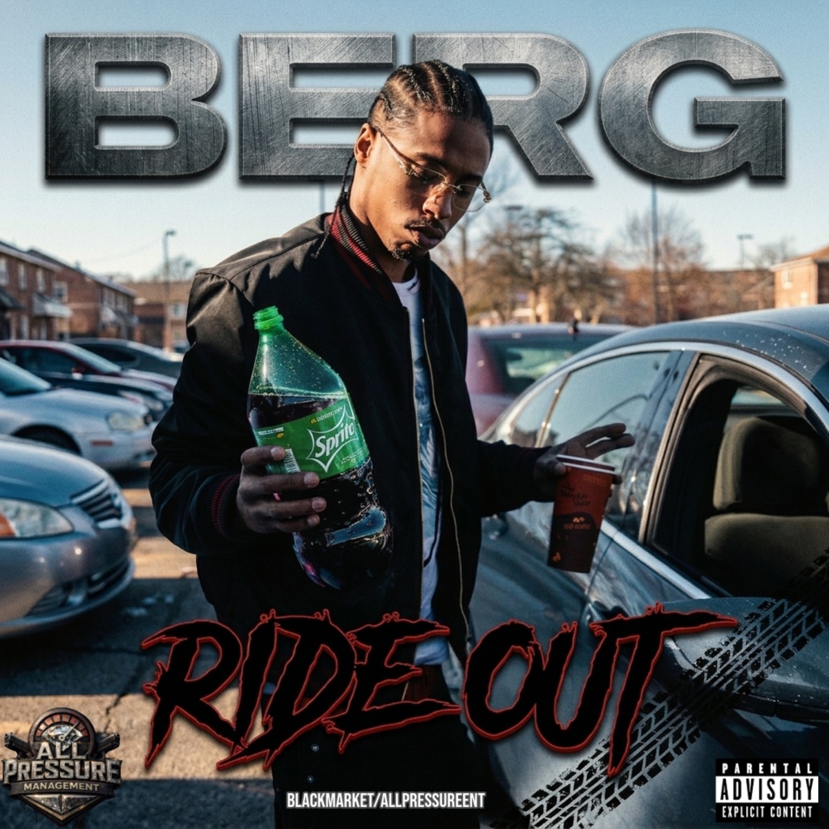 Ride Out - Single by ALL Pressure Entertainment & Berg album cover