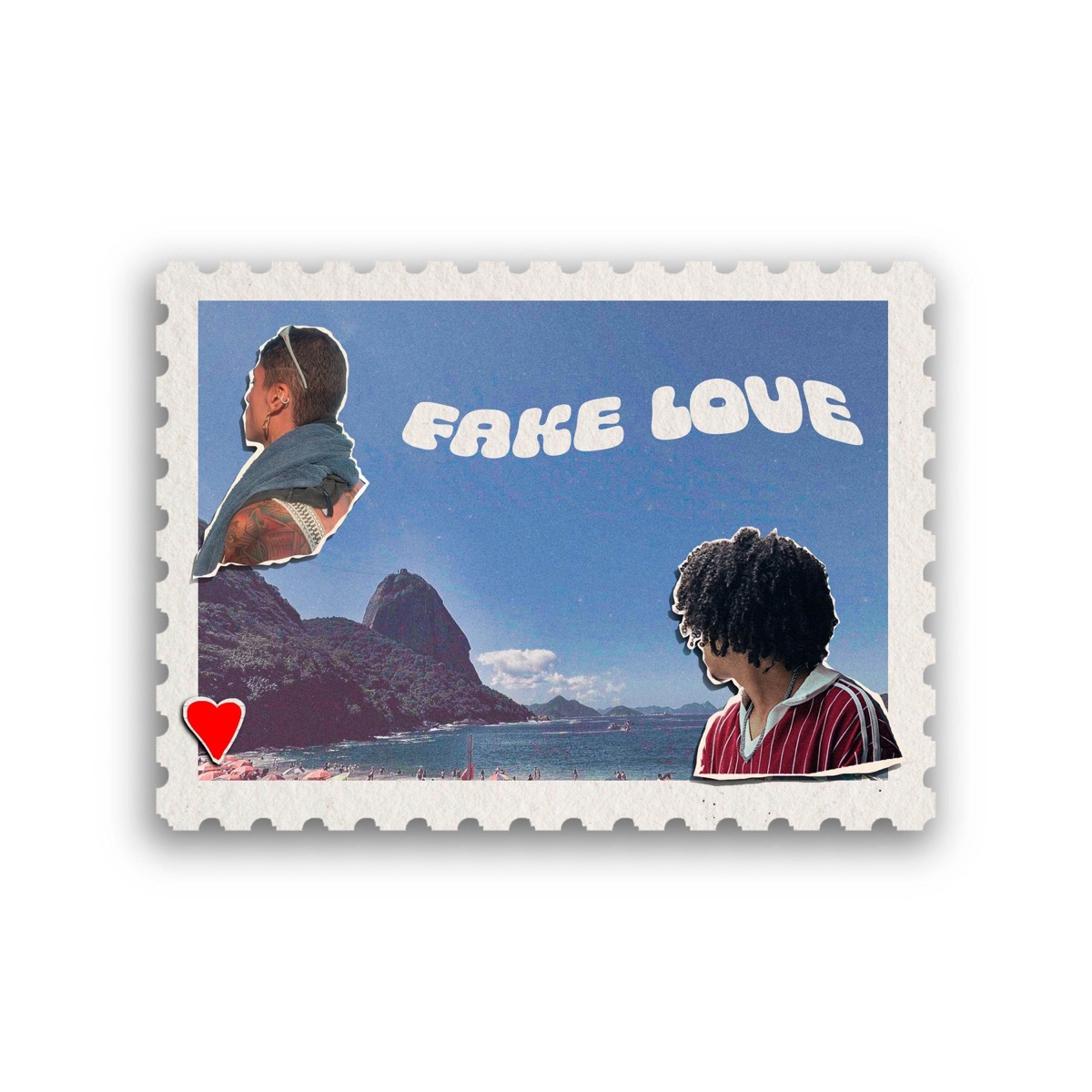 FAKE LOVE - Single by Ramaciote & PS album cover