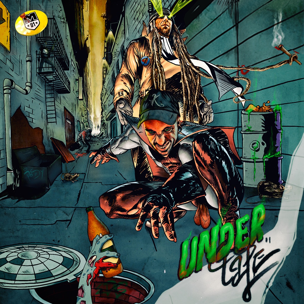 UNDERTAPE by Ales Fabiani, Jimboman & Kasta Mad album cover