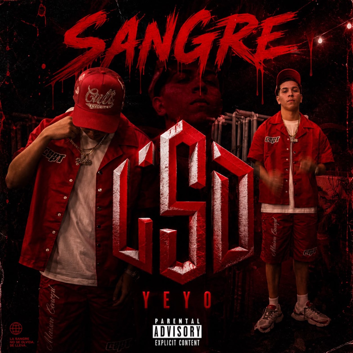 SANGRE - Single by YEYO album cover