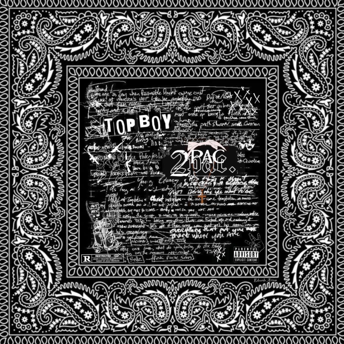 2PAC - Single by Topboy TGR album cover