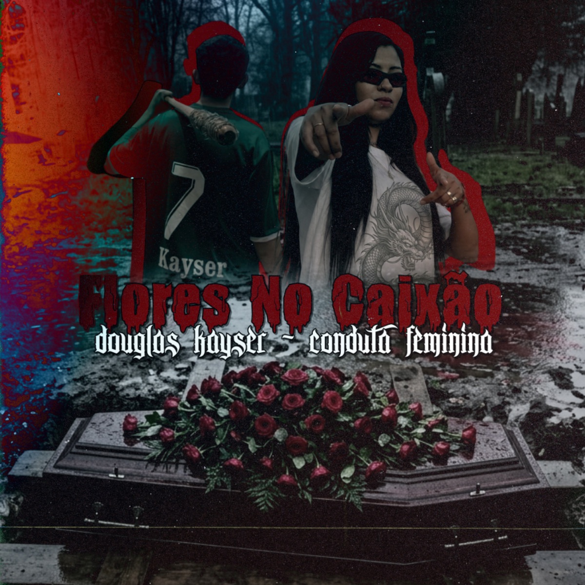 Flores no Caixão (feat. Conduta Feminina) - Single by Douglas Kayser album cover