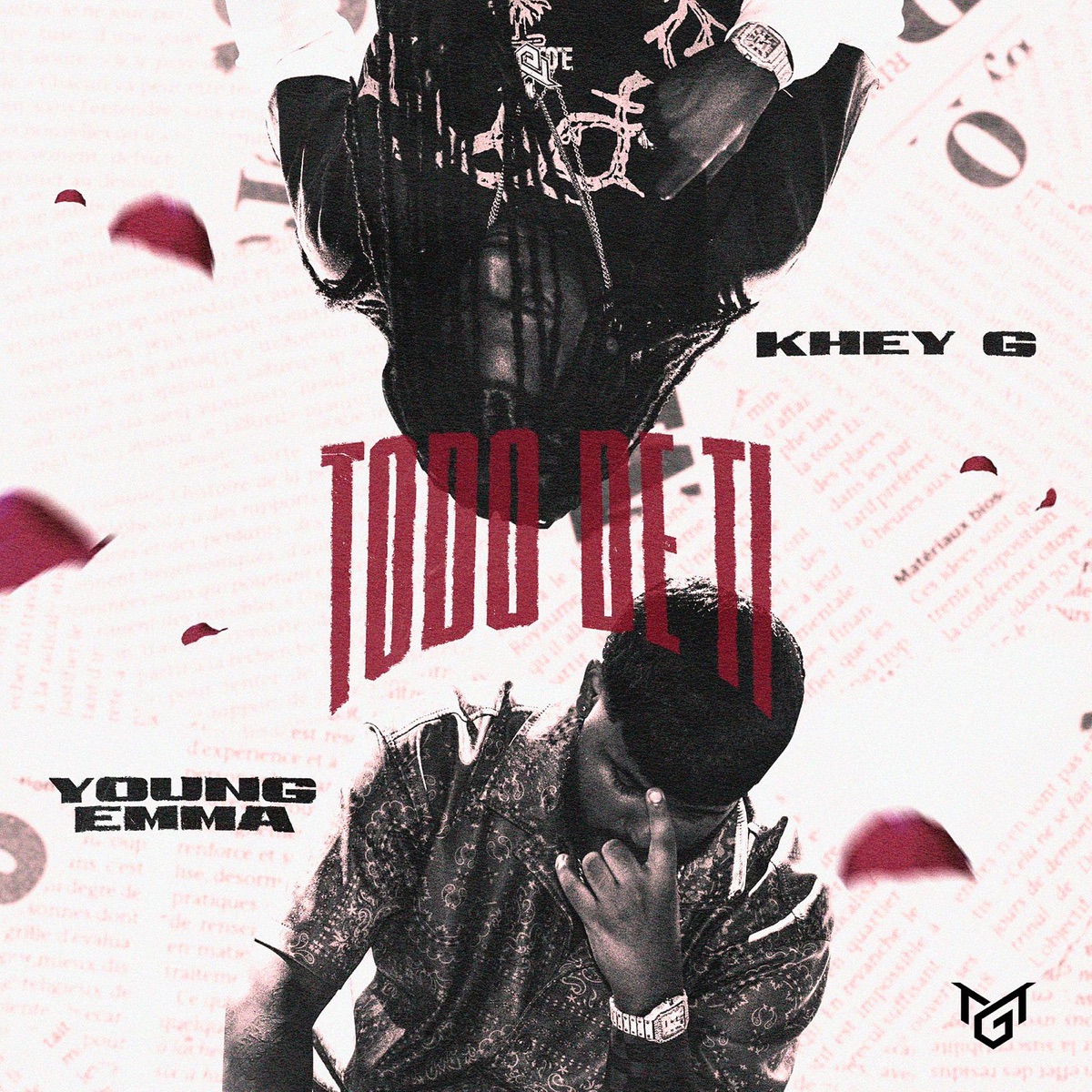Todo De Ti - Single by Young Emma & Khey G album cover