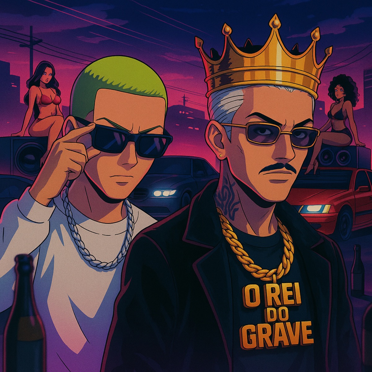 No Canto do Camarote (Eletrofunk) - Single by KRONUZ, O REI DO GRAVE & Mc Nigga Dee album cover