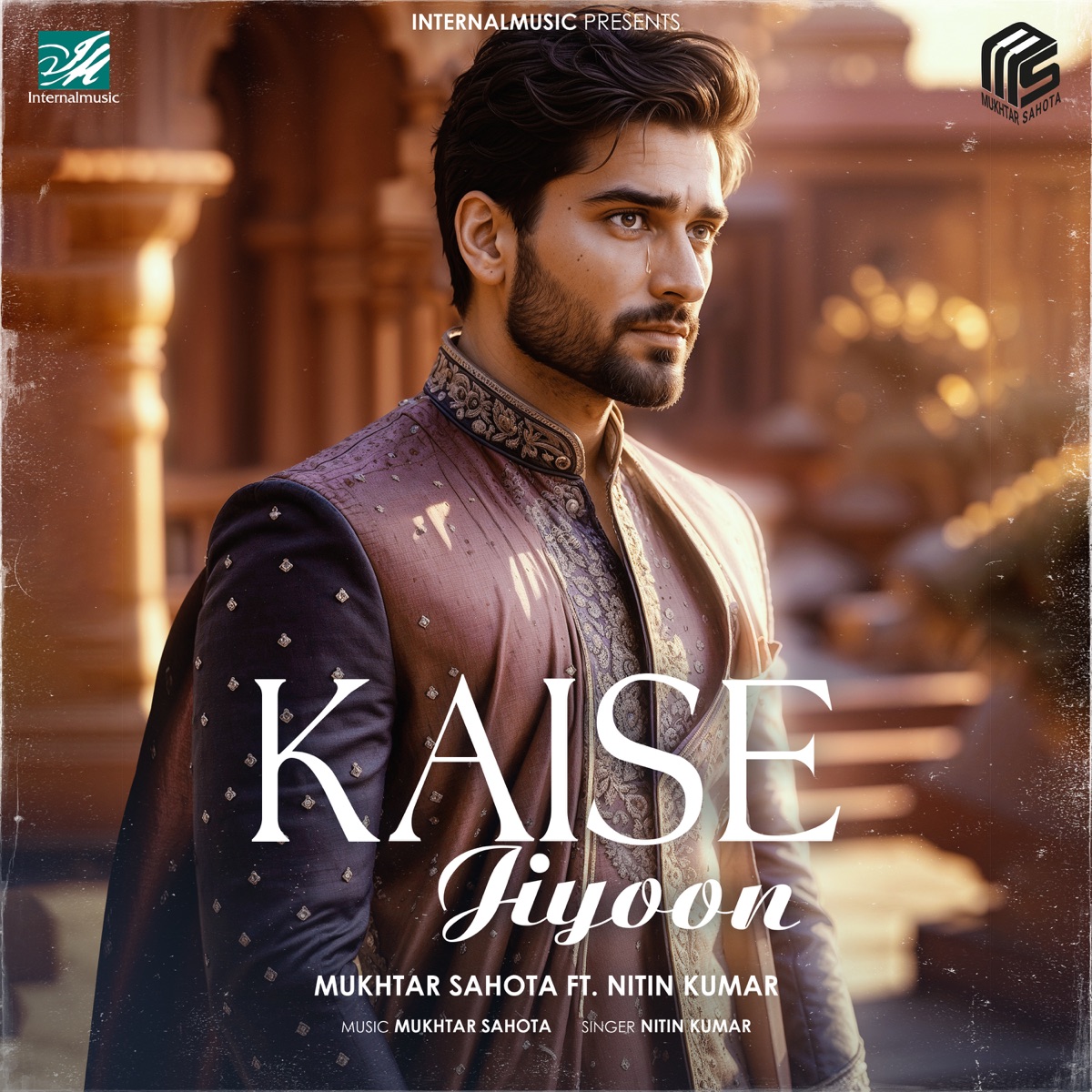 Kaise Jiyoon (Male) [feat. Nitin Kumar] - Single by Mukhtar Sahota album cover