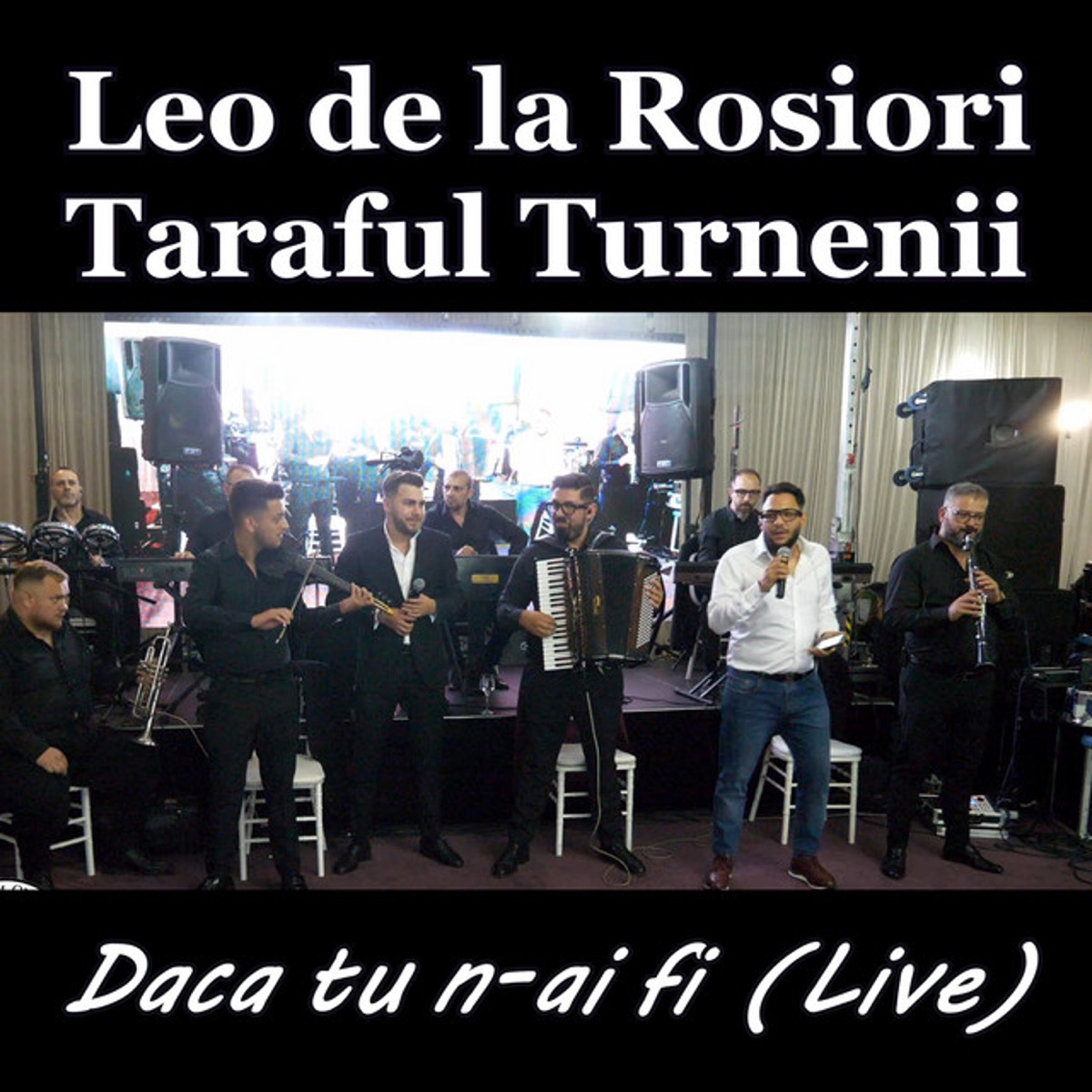Daca tu n-ai fi (Live) [feat. Taraful Turnenii] - Single by Leo de la Rosiori album cover