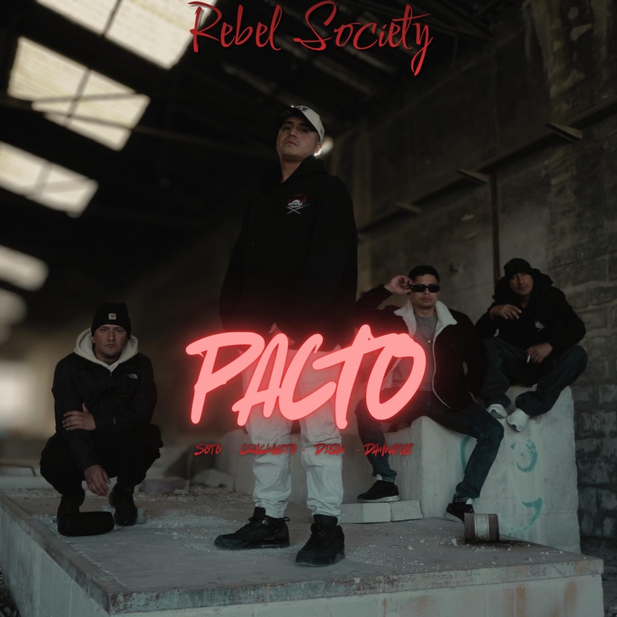 Pacto (feat. Soto Rx, CrackNeto & Disan) - Single by Damnatus album cover