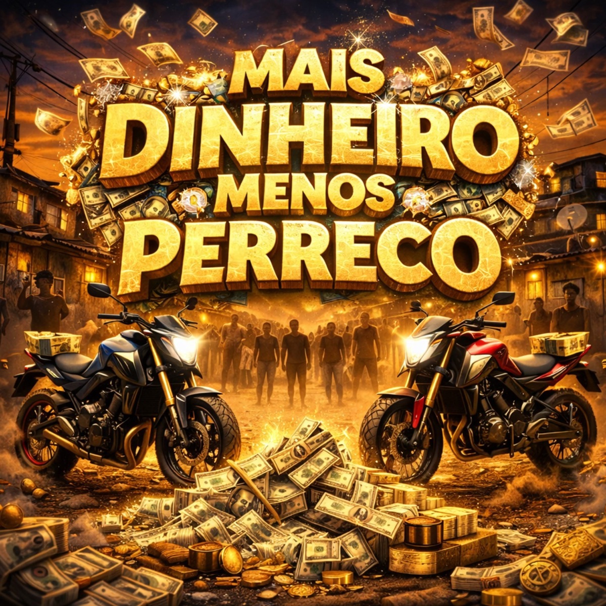 Mais Dinheiro Menos Perreco - Single by DJ RF3, MC Rian da VC & MC KCM album cover