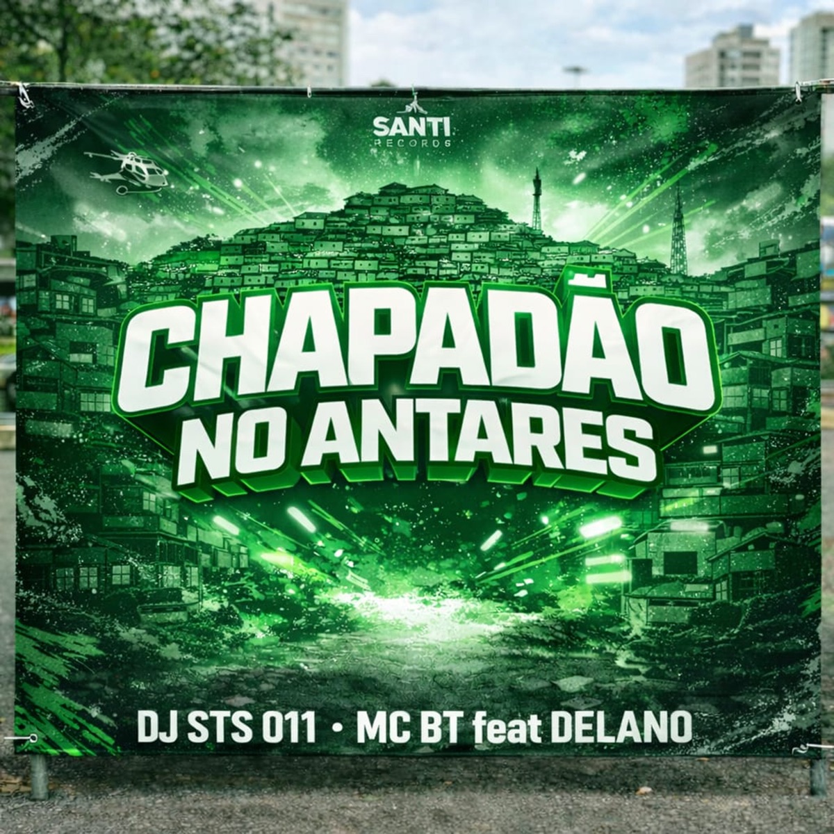 Chapadão No Antares (feat. Delano) - Single by DJ STS 011 & MC BT album cover