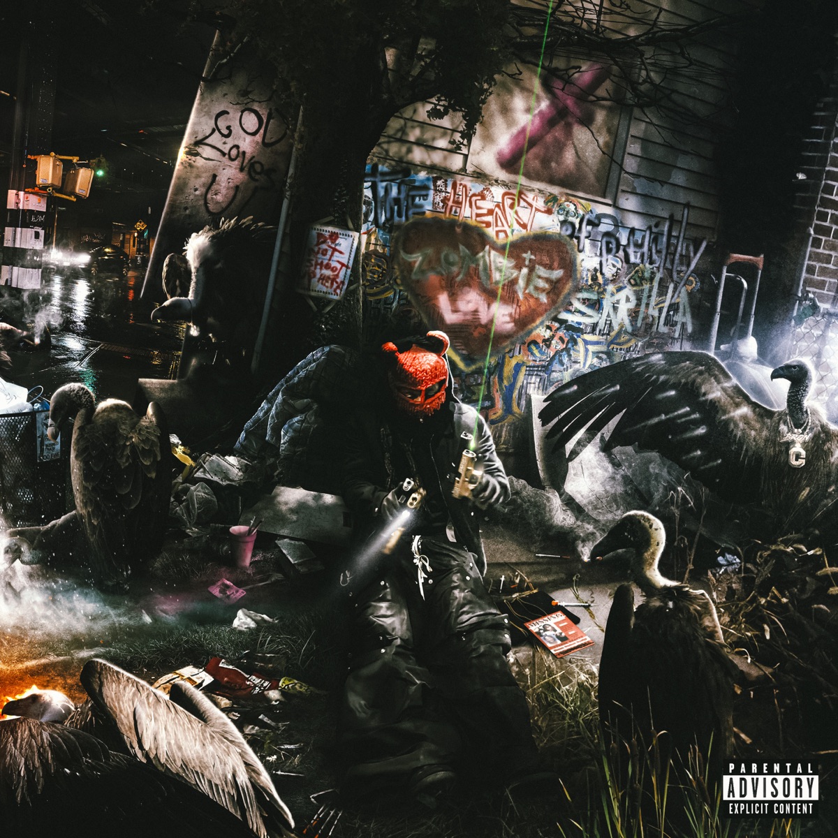 Zombie Love Kensington Paradise by Skrilla album cover
