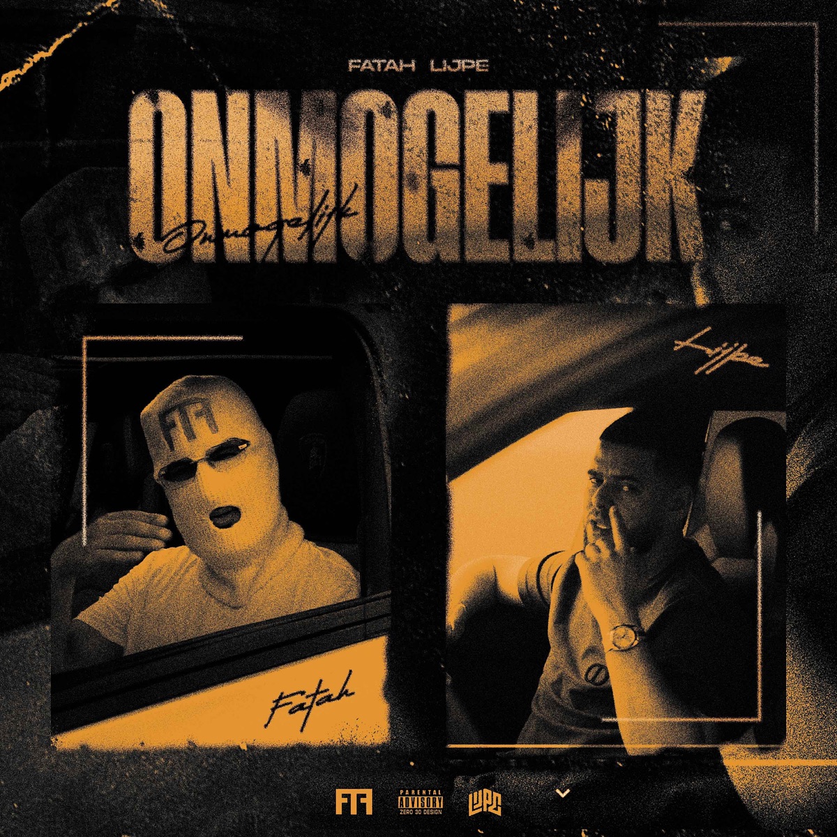 Onmogelijk - Single by Fatah & Lijpe album cover