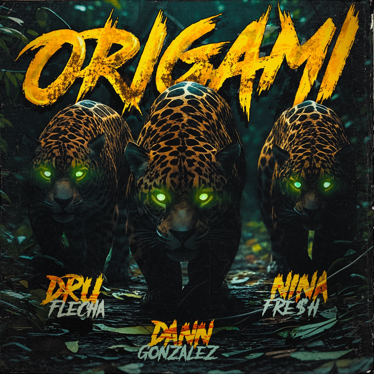 Origami - Single by Dru Flecha, Dann González & Nina Fre$h album cover
