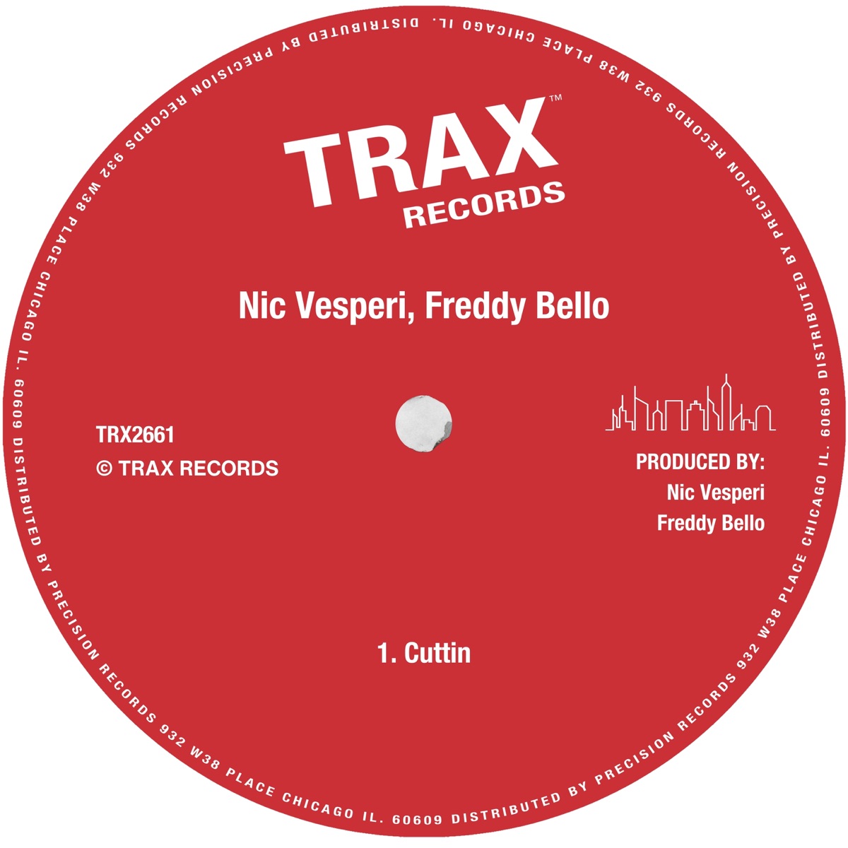 Cuttin - Single by Nic Vesperi & Freddy Bello album cover