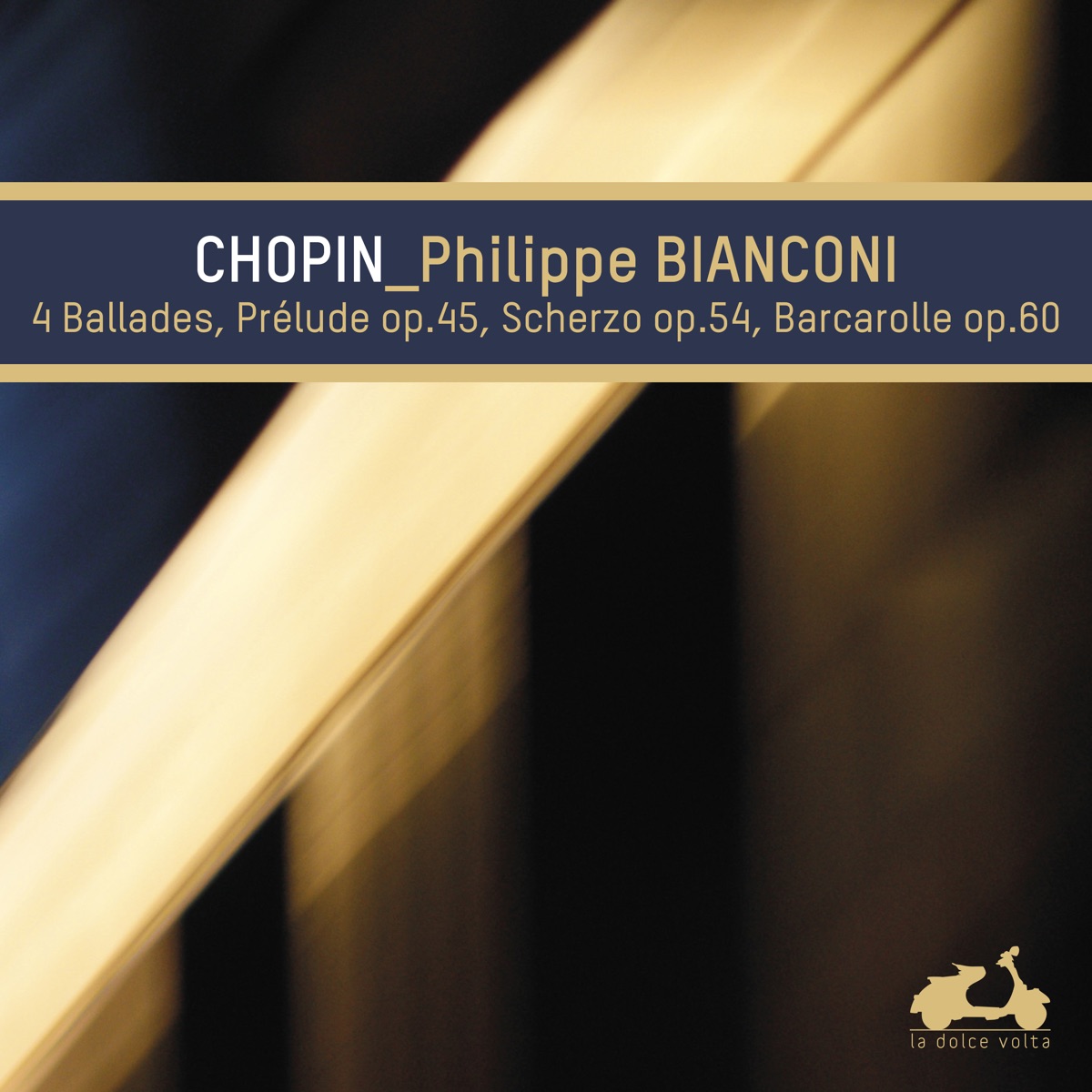 Chopin: 4 Ballades, Prelude Op. 45, Scherzo Op. 54, Baracarolle Op. 60 by Philippe Bianconi album cover